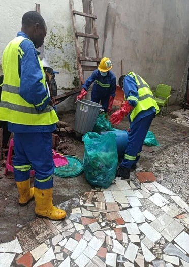 Évacuation des déchets
